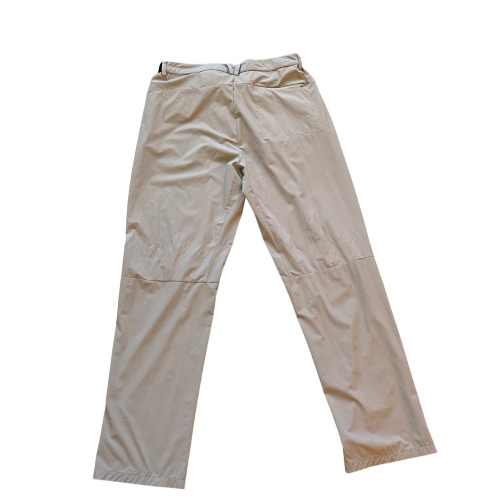 Outdoor Sports Mens Hiking Golf Active Pants Khaki Lightweight Stretch Waist 36 - Picture 6 of 9